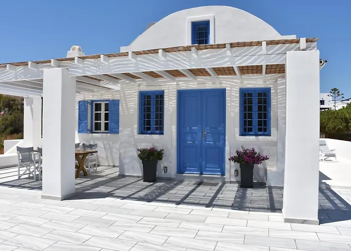 Spacious Veranda, House For 3, In The Village. Villa Kamári
